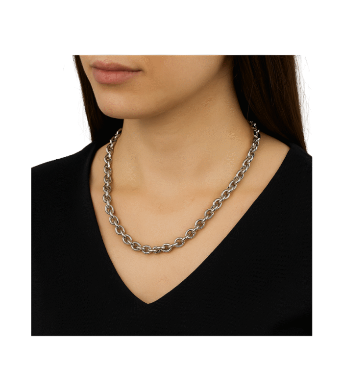 İkonik Duruş Gemici Zincir Kolye