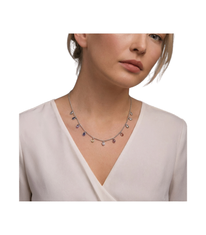 Doğal Taşlı Shakira Kolye