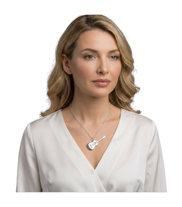 Klasik Gitar Tasarım Kolye Ucu